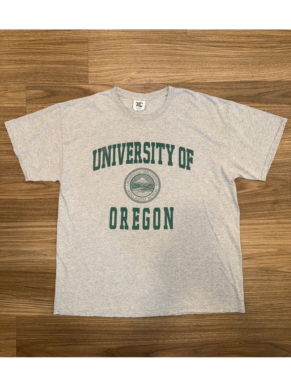 Vintage 90’s University of Oregon TLC Sportswear Shortsleeve Tshirt XL #UO4597